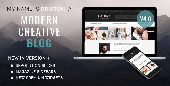Brixton WordPress theme
