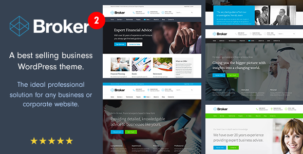 Broker WordPress theme
