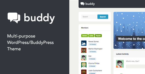 Buddy WordPress theme
