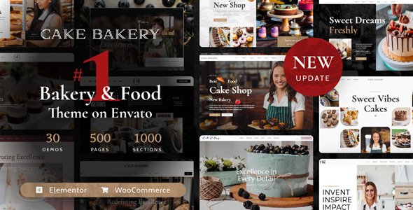 Cake Bakery WordPress theme
