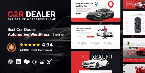 Car Dealer WordPress theme