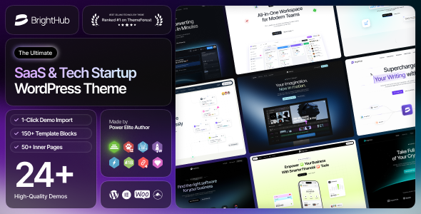 BrightHub WordPress theme