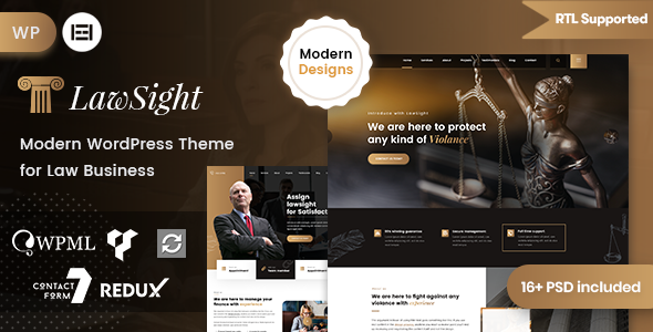 Lawsight WordPress theme