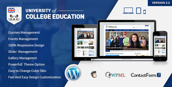 University WordPress theme