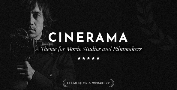 Cinerama WordPress theme