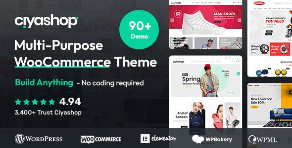 CiyaShop WordPress theme