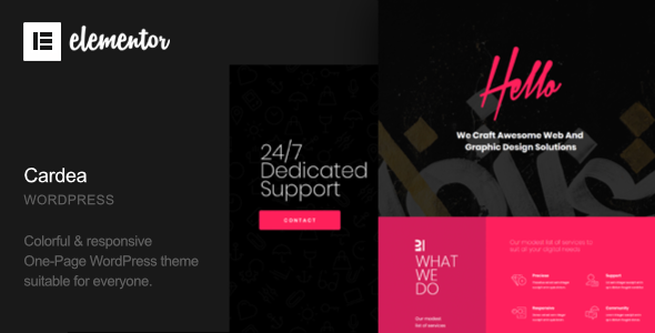 Cardea WordPress theme