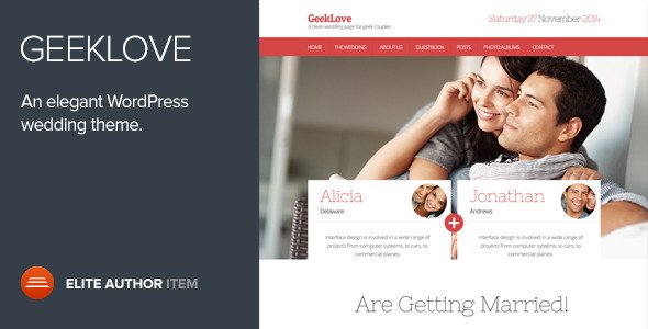 GeekLove WordPress theme