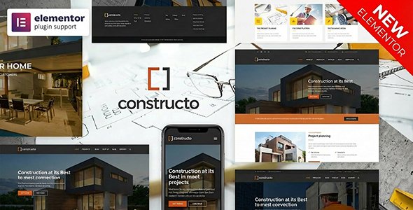 Constructo WordPress theme