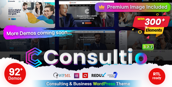 Consultio WordPress theme
