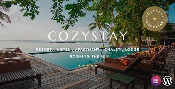 CozyStay WordPress theme