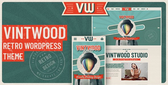 VintWood WordPress theme