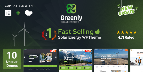 Greenly WordPress theme