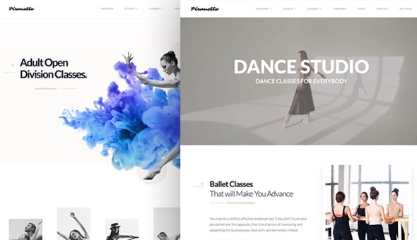 Dance WordPress Theme WordPress theme