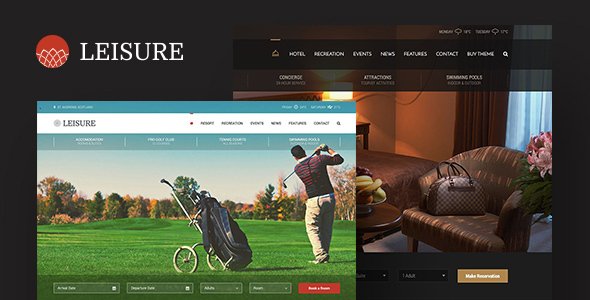 Hotel Leisure WordPress theme