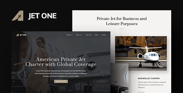 Jet One WordPress theme