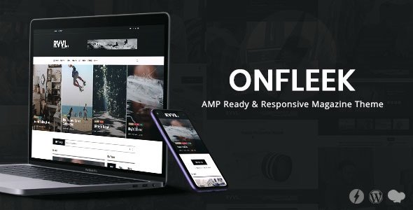 Onfleek WordPress theme