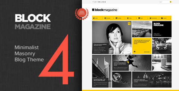 Block Magazine WordPress theme