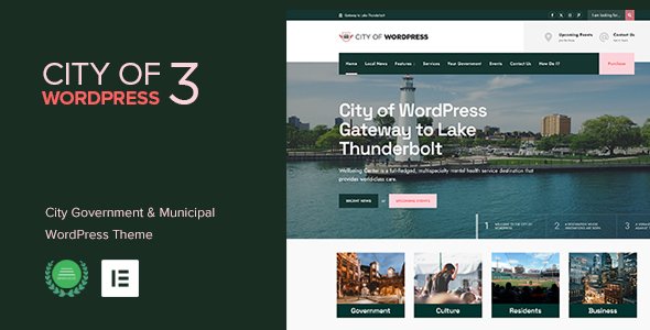 City of WP WordPress theme