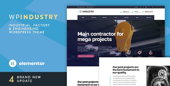 WP Industry WordPress theme