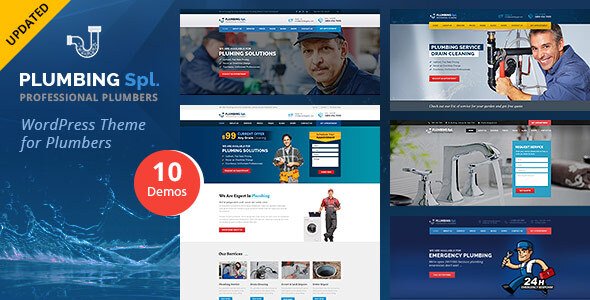 Plumbing Spl WordPress theme