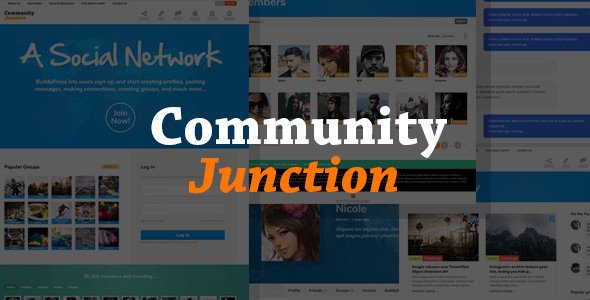 CommunityJunction WordPress theme