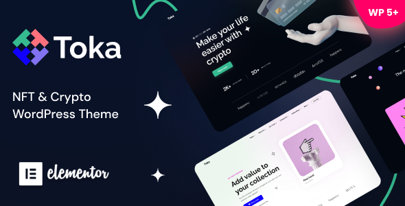 Toka WordPress theme