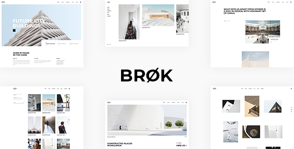 Brøk WordPress theme