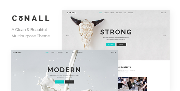 Conall WordPress theme
