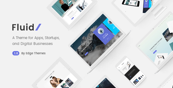 Fluid WordPress theme