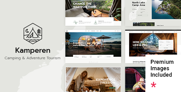 Kamperen WordPress theme