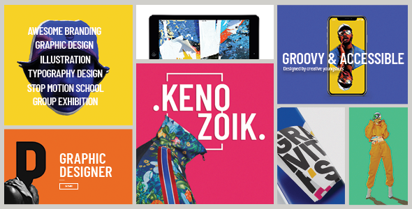 Kenozoik WordPress theme