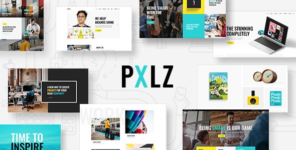 Pxlz WordPress theme