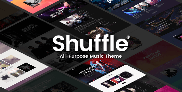 Shuffle WordPress theme