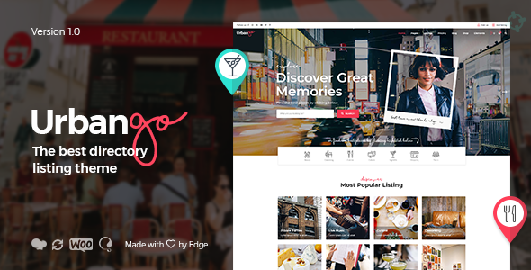UrbanGo WordPress theme