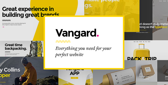 Vangard WordPress theme