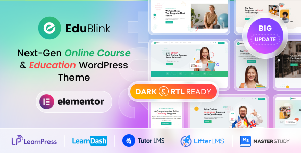 EduBlink WordPress theme