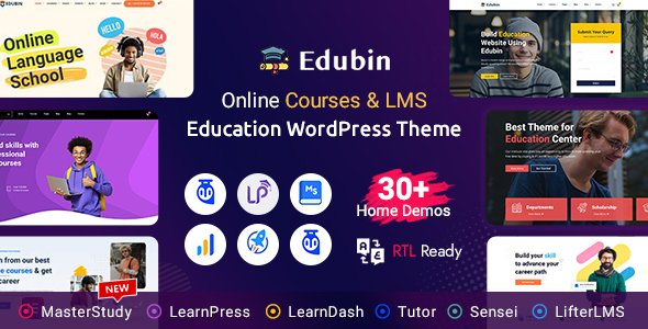Edubin WordPress theme
