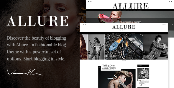 Allure WordPress theme