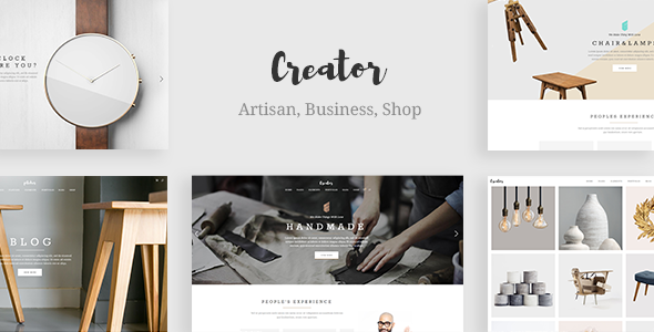 Creator WordPress theme