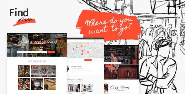 FindMe WordPress theme