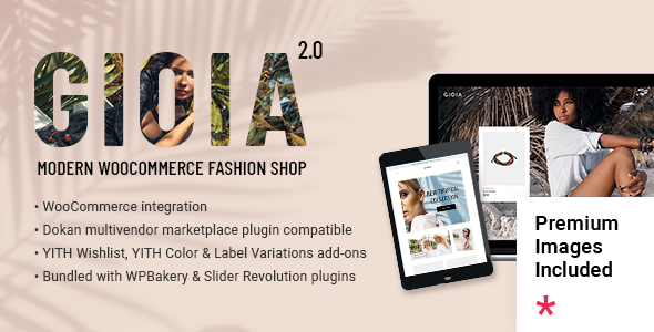 Gioia WordPress theme