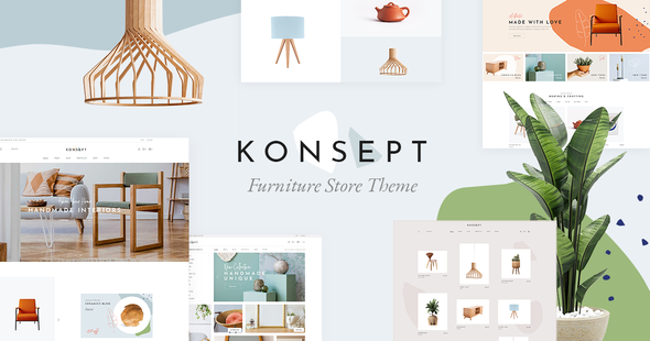 Konsept WordPress theme