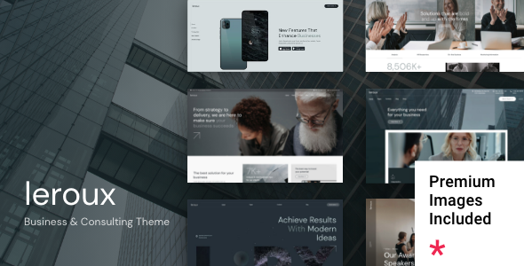 Leroux WordPress theme