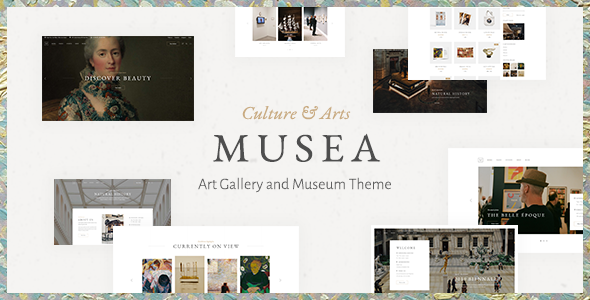Musea WordPress theme