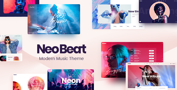 NeoBeat WordPress theme
