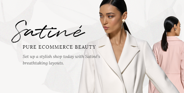 Satiné WordPress theme