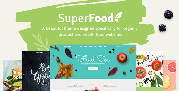 Superfood WordPress theme
