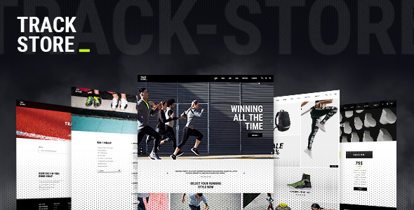 TrackStore WordPress theme