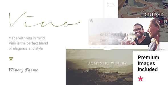 Vino WordPress theme